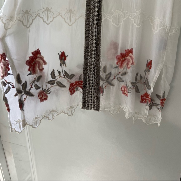 JOHNNY WAS Rosey Kimono XS - Picture 4 of 11